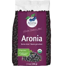 Aronia ORIGINAL Organic Dried Aronia Berries Gently Dried Immediately After Harvest