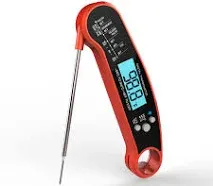 Digital Meat Thermometer Instant Read Waterproof Food Thermometer BBQ Thermomete