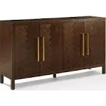 Crosley Darcy Sideboard - Dark Brown