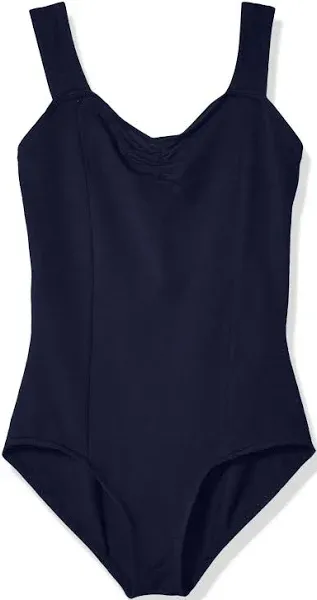 Capezio Big Girls&#039; Princess Tank Leotard Sweetheart Necklin Black Size L (12-14)