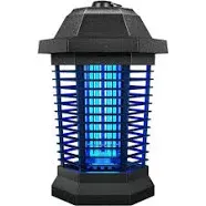 GOOTOP Bug Zapper Outdoor Electric, Mosquito Zapper, Fly Traps 90-130V (Black)