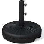 JEAREY Outdoor Umbrella Base Stand Patio Umbrella Base Water Filled Stand Pat...