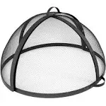 Sunnydaze 36 in Easy Access Steel Fire Pit Spark Screen