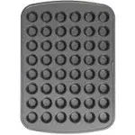 GoodCook Everyday Non-Stick Steel 48 Cup Mini Muffin Pan – Heavy Duty Small Muffin Pan, Bakeware Cupcake Pan, Delicious Baked Goods Muffin Tin Tray,