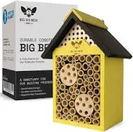  Bee House - Weather Resistant Natural Wood Construction Mason Bee House - 