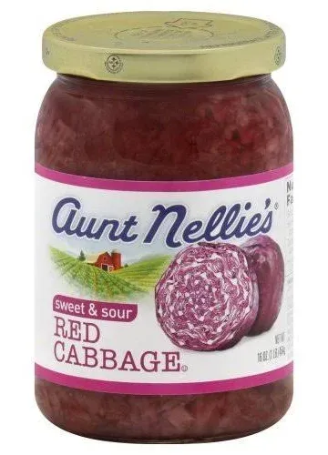 Aunt Nellie's Red Sweet & Sour Cabbage