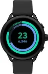 Fossil Gen 6 Wellness Edition Smartwatch FTW4069 (Black Silicone)