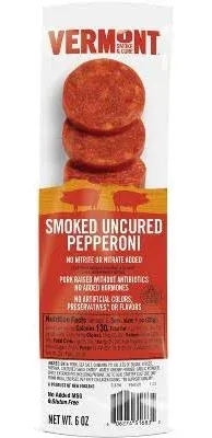 Vermont Smoke & Cure Un Cured Smoked Pepperoni