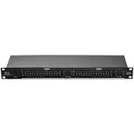 Btuty EQ-215 Dual Channel 15-Band Equalizer 1U Rack Mount 2-Channel Stereo Graphic Equalizer