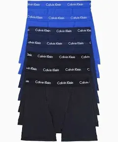 Calvin Klein Mens 3 Pack Logo Cotton Stretch Boxer Brief