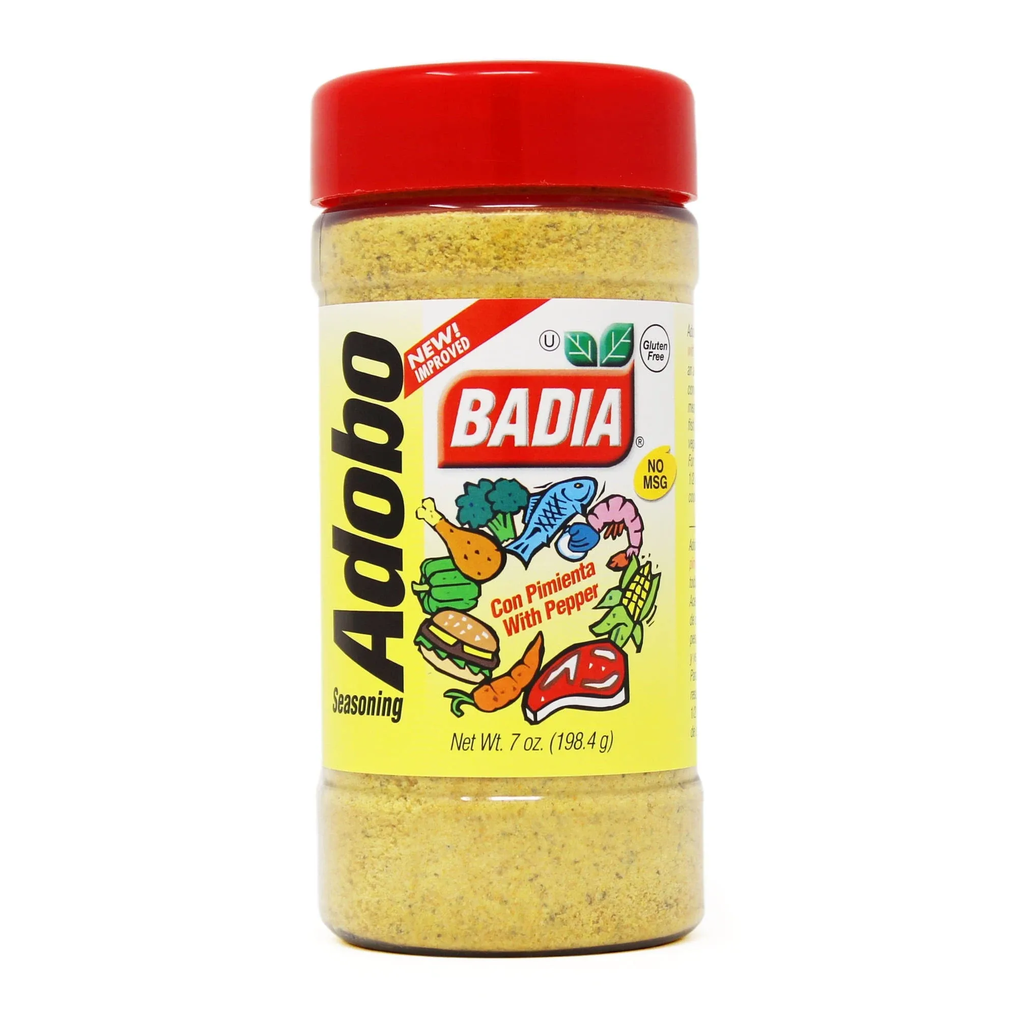 Badia Adobo Seasoning With Pepper - 7 oz