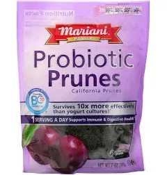 Mariani Prunes, California, Probiotic