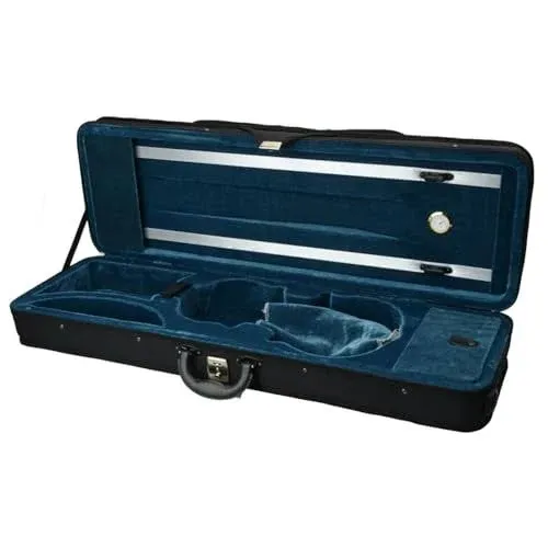 MOSLOM Nylon Black Square 4/4 Acoustic Square Violin Case & bags