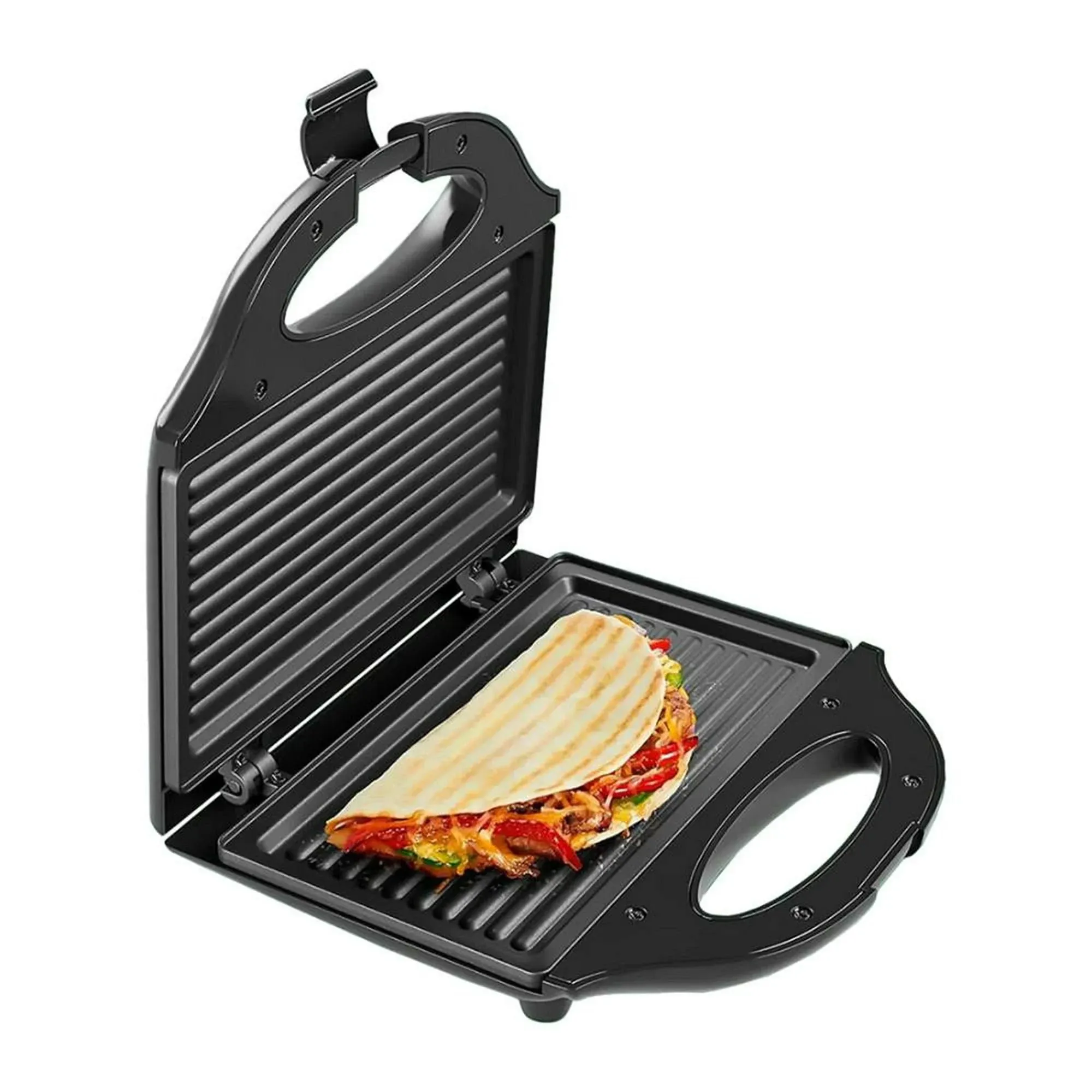 Portable Compact Grill Panini Press, Sandwich Maker, Nonstick Electric Griddle