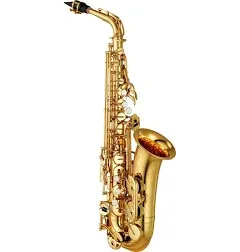 Yamaha YAS-480 Intermediate Eb Alto Saxophone - Gold Lacquered