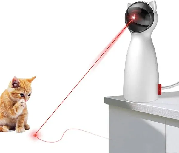 Automatic Cat Laser Toy Interactive Cat Toys for Indoor Cats/Kitty/Dog<wbr/>s,​​Las...