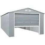 Duramax Imperial Metal Garage, 12x20 / Light Gray