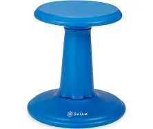 Gaiam Kids Wobble Stool Desk Chair Alternative Flexible Seating Balance Wiggle Chair