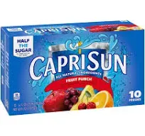 Capri Sun Fruit Punch Juice Pouches