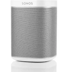 Sonos PLAY:1 Compact Black Speaker with Original Power Cable Used Wireless