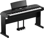 Yamaha L-300 Stand for DGX-670 Keyboard (Black)