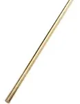 Round Brass Rod: 3/32" OD x 36" Long (5 Pieces)