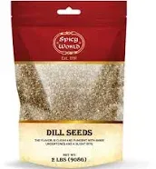 Spicy World Dill Seeds Whole Spice Perfect for Pickling and Eating