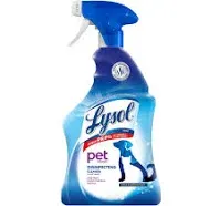 LYSOL Pet Solutions – Disinfecting Cleaning Spray, Citrus Blossom Scent, 32 Fl Oz.