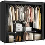 MOGELAFOO 67 inch Large Capacity Portable Closet Wardrobe