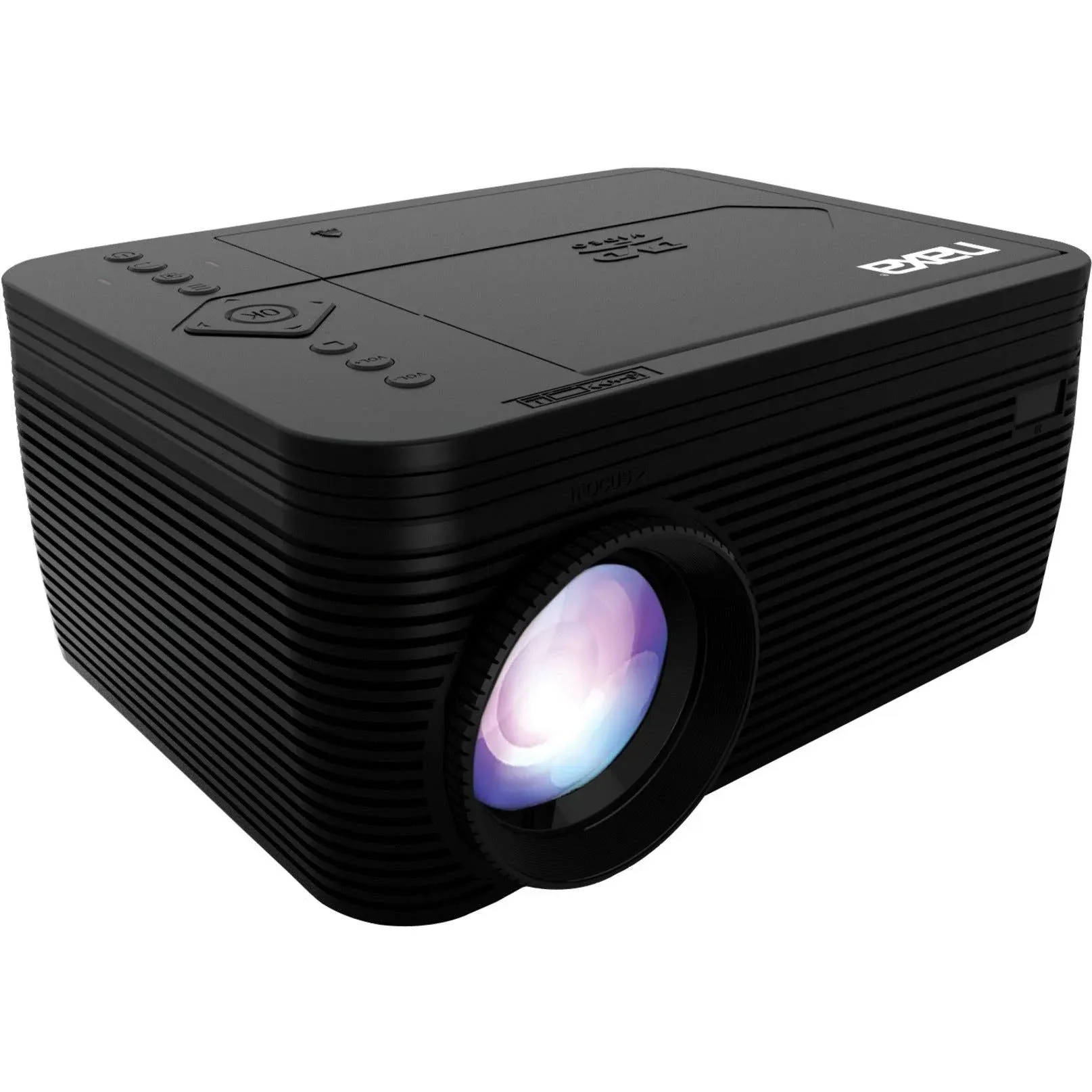 Naxa NVP-2500 150&quot; Home Theater 720P LCD Projector with Built-In DVD Player, LED Lamp, 3600 lm, HDMI, USB [Discontinued]