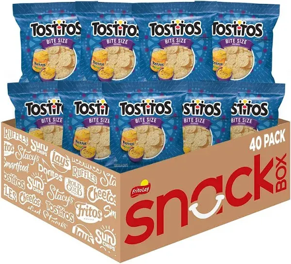 Tostitos Bite Size Rounds Party Size, 17 Oz