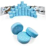 100 PC Car windshield Washer Fluid Concentrated Clean Tablets Remove Glass Stain