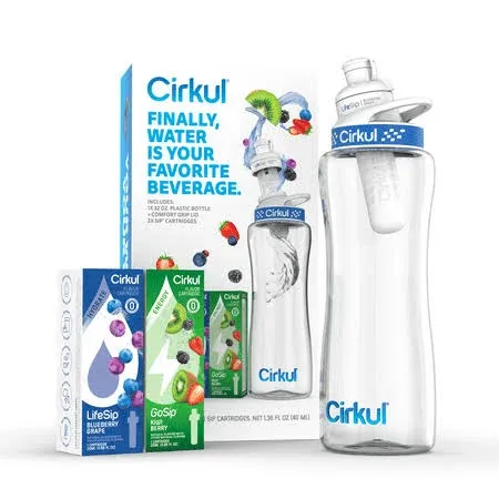 Cirkul 32-fl oz Plastic Clear Cup Set of: 1 | 850047203205