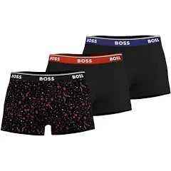 "Men's 3-Pack Trunk with Design Underwear"