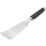 KitchenAid Gourmet Stainless Steel Flex Turner, One Size, Black