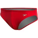 Speedo Men's Solar 1 Inch Swim Briefs - Us Red - 36