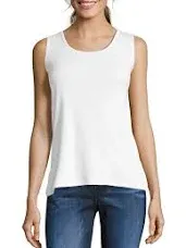 Hanes Women's Mini-Ribbed Cotton Tank