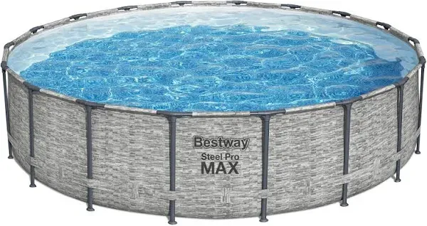 Bestway Round Steel Pro MAX Above Ground Pool Set