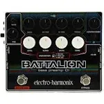 Electro Harmonix Battalion Bass Preamp+Di Bass Effects Pedal