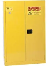 Eagle Mfg Flammable Liquid Storage, Manual-Closing Cabinet, 45 Gallon 1947X