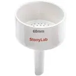 StonyLab Porcelain Buchner Funnel 100mm, Porcelain Buchner Filter Funnel OD 10cm