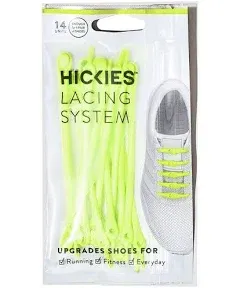 NWT Hickies Solid-730 Unisex Yellow Rubber Laces