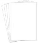 Blank White Card Stock - Large 12 x 18 - Medium Weight 65lb Cover - 50 Sheets