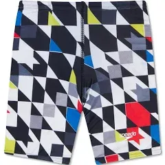 Speedo Boy's Swimsuit Jammer Begin to Swim Solid