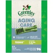 Greenies Aging Care Large Dental Care Dog Treats - 27 oz