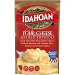 Idahoan Mashed Potatoes, Four Cheese - 4 oz