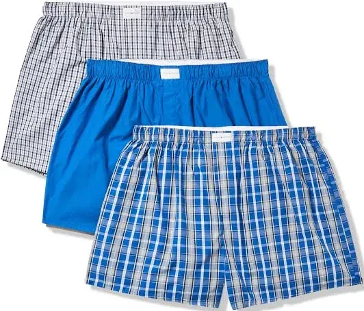 Tommy Hilfiger Men's Underwear Cotton Classics Multipack Woven Boxers