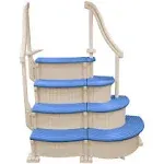 Confer Plastics CCX-AG-B Curve Complete Above Ground Swimming Pool Step System