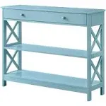 Convenience Concepts S20-281 Oxford Sea Foam 1-Drawer Console Table