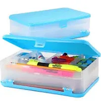 Enday Double Deck Large Pencil Box